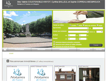 Tablet Screenshot of officenotarial-fournesenweppes.com